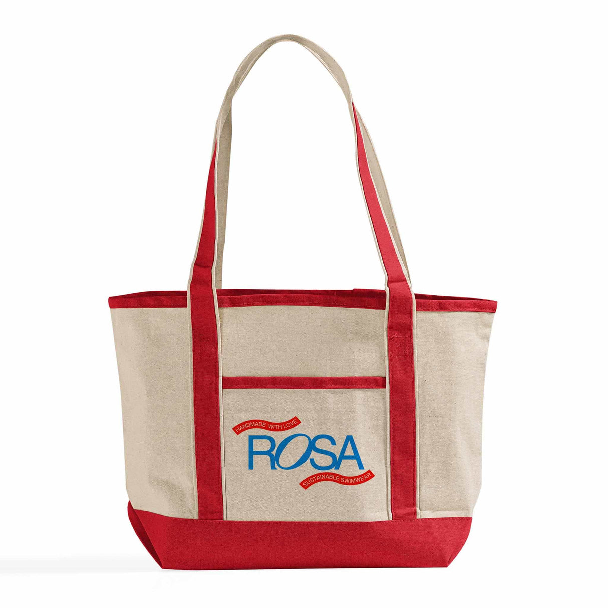 Medium Size Heavy Canvas Deluxe Tote Bags Custom - Personalized Tote Bags With Your Logo - TG258
