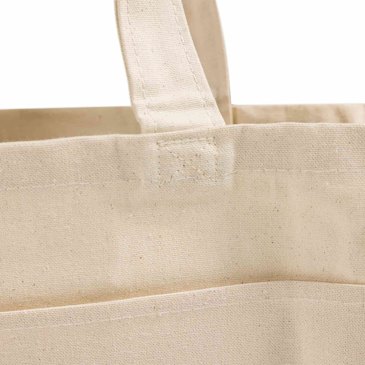 Tote Bag with Big Pocket