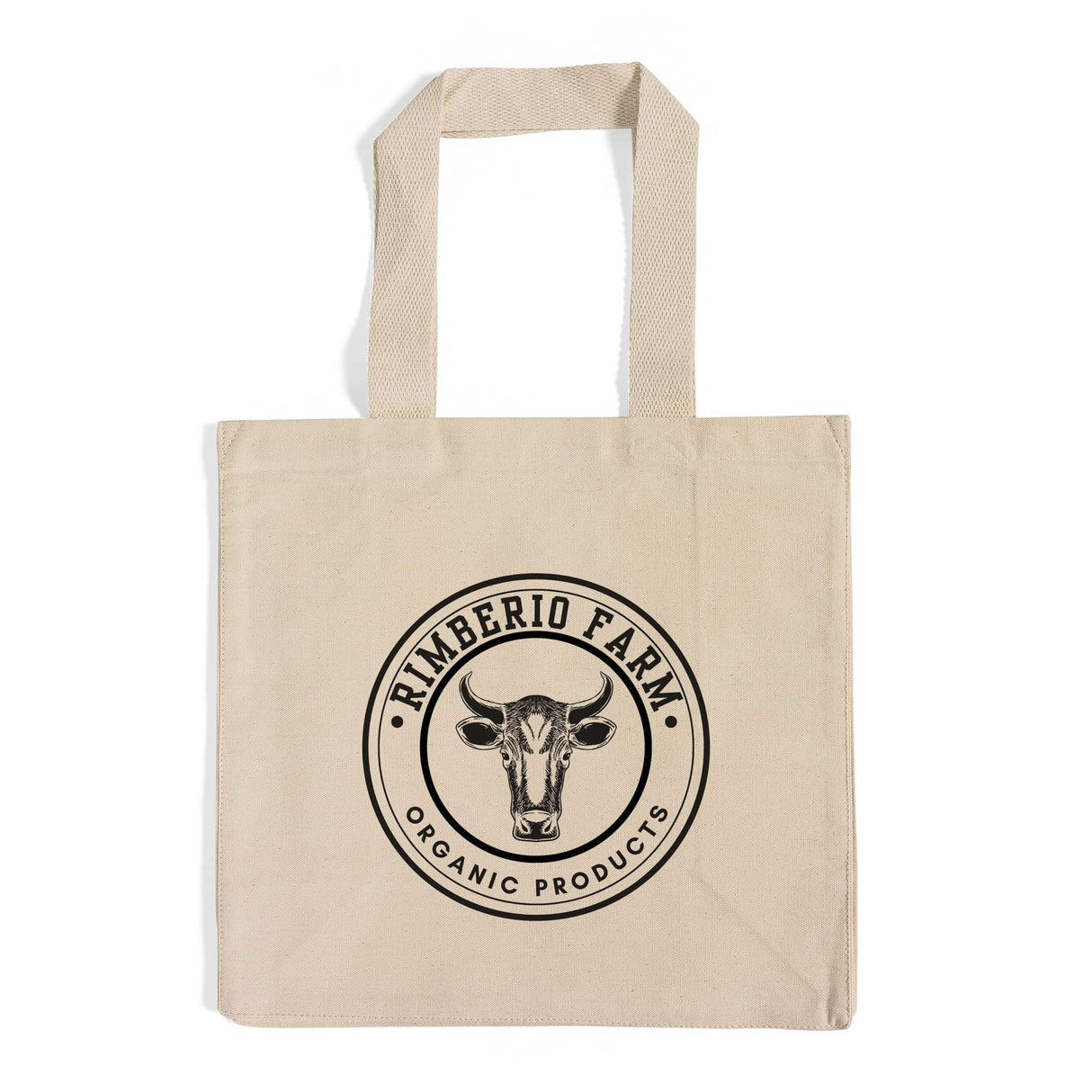Ultimate Canvas Shopper Tote Bags Customized - Personalized Grocery Bags With Your Logo - TF255