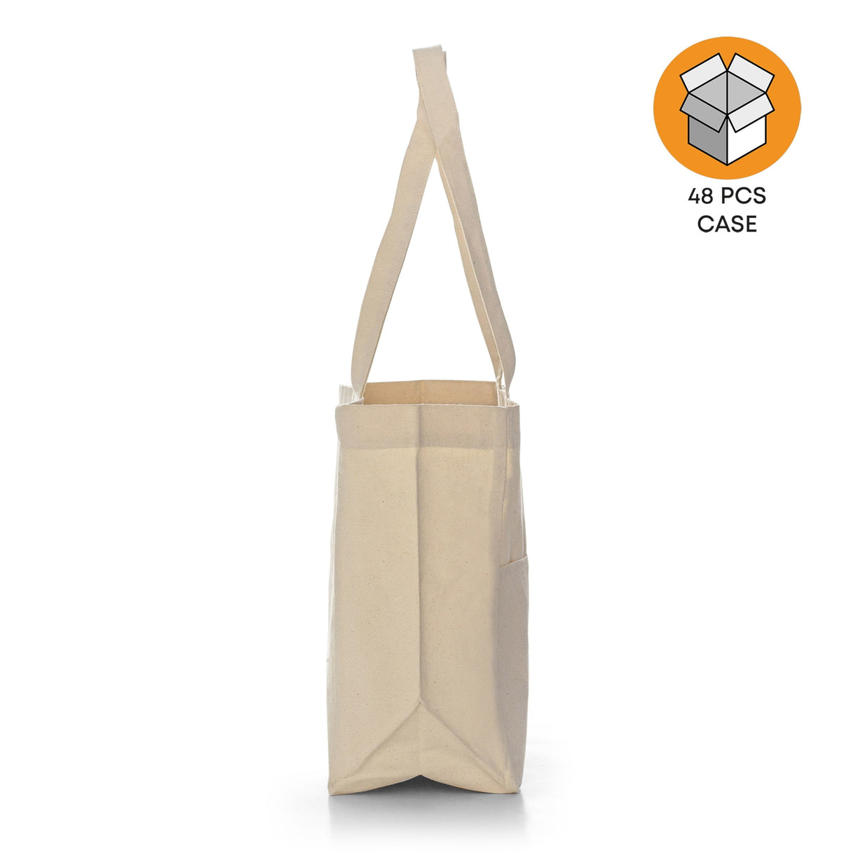 48 ct Organic Utility Canvas Tote - By Case