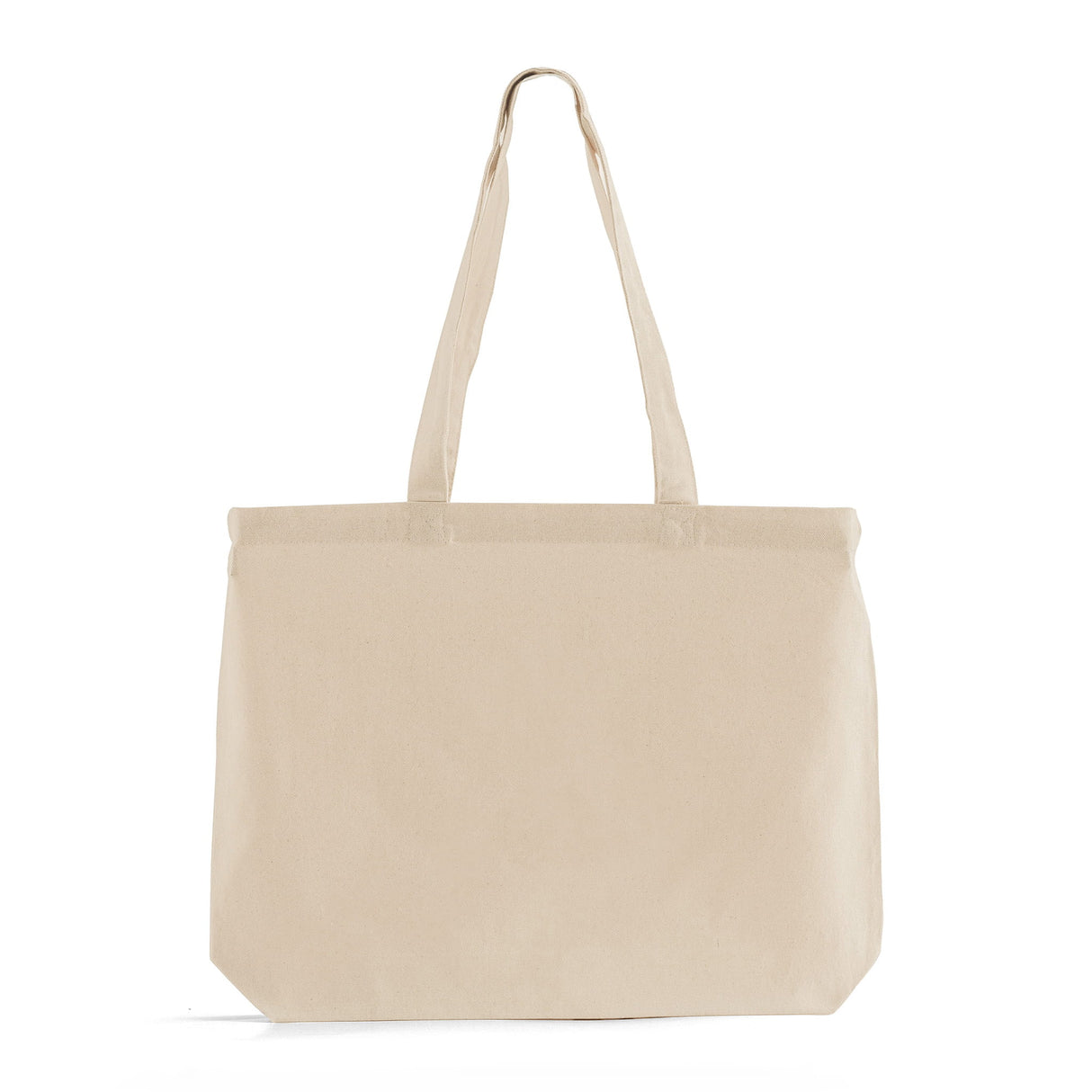 value canvas tote bag with long handles