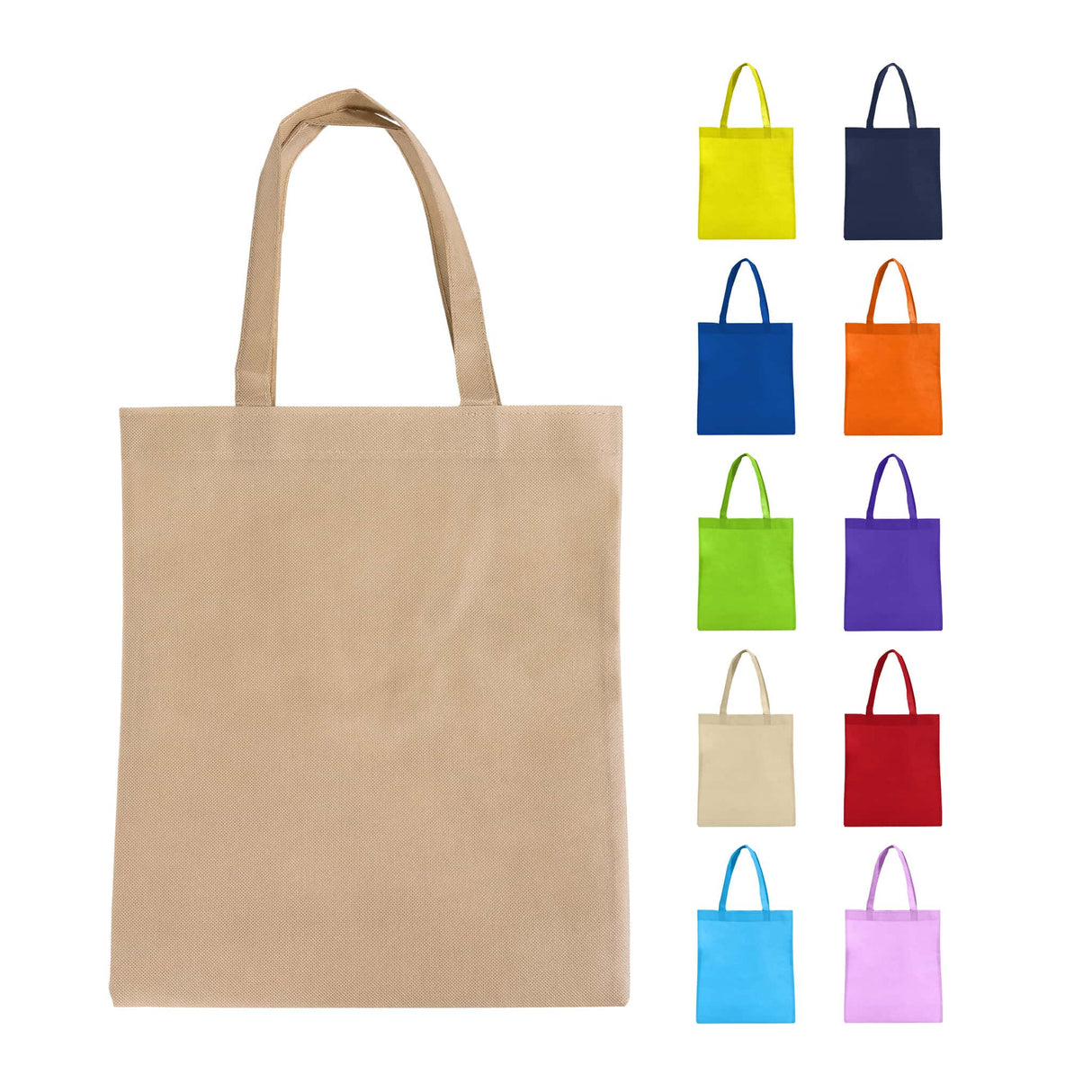 value tote bags color option