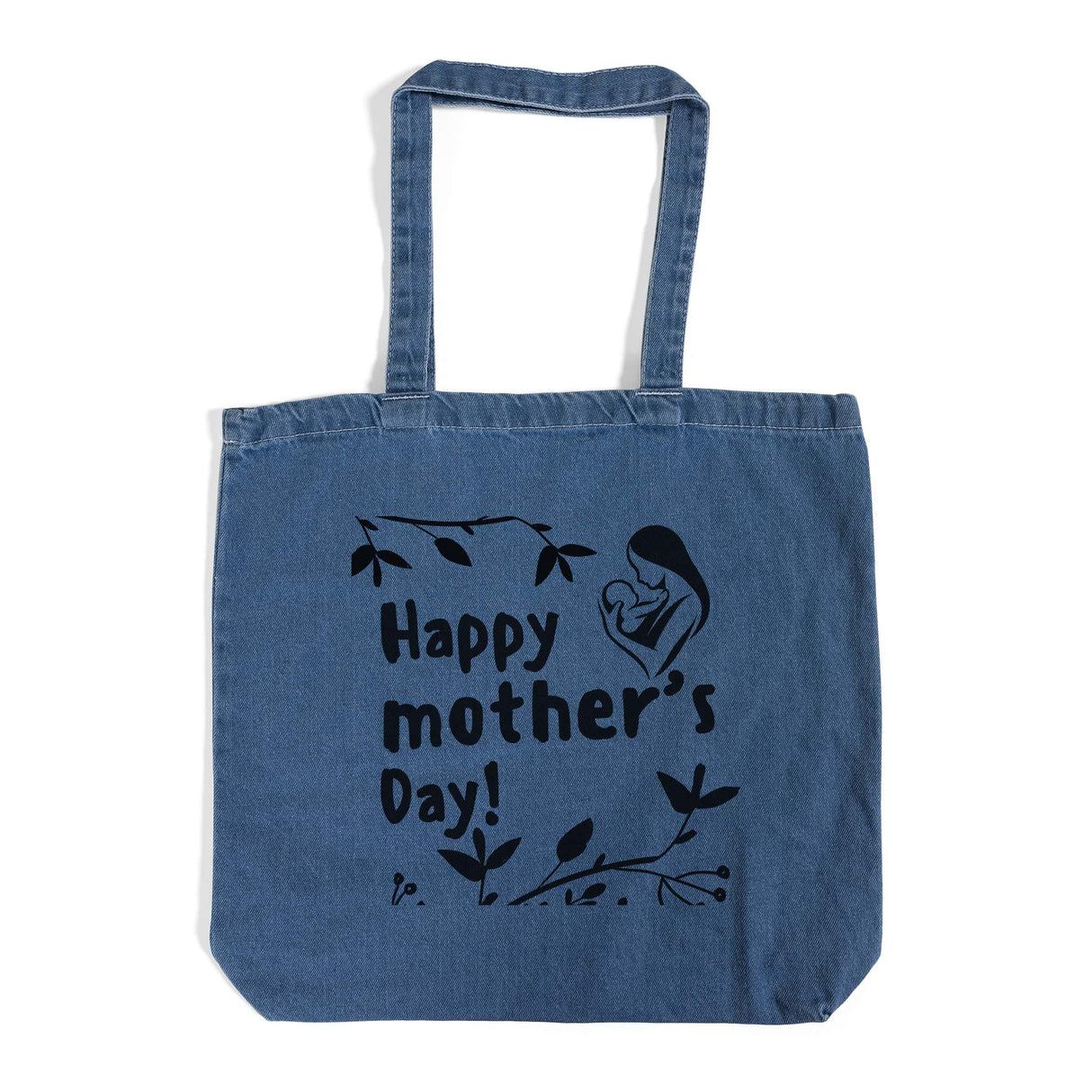 Washed Denim Canvas Tote Bags Promotional - Canvas Tote Bags Custom Printed