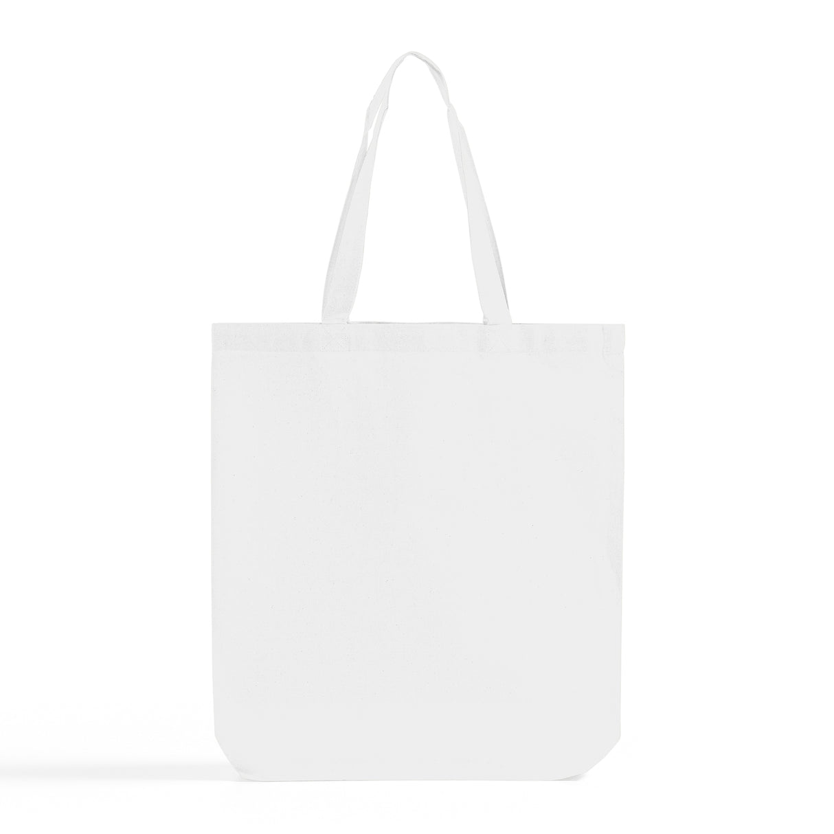 White economical cotton tote bag