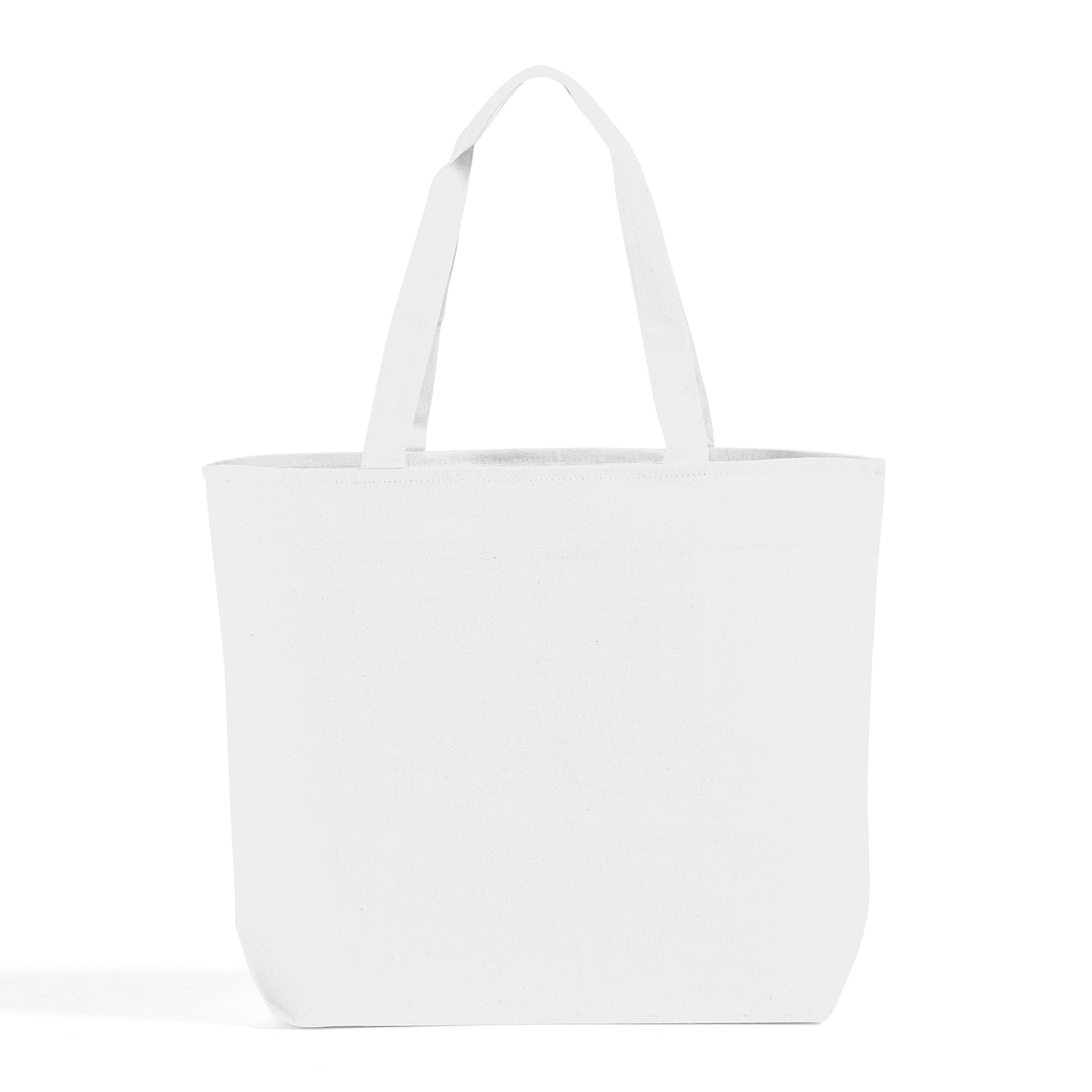 White heavy canvas bag