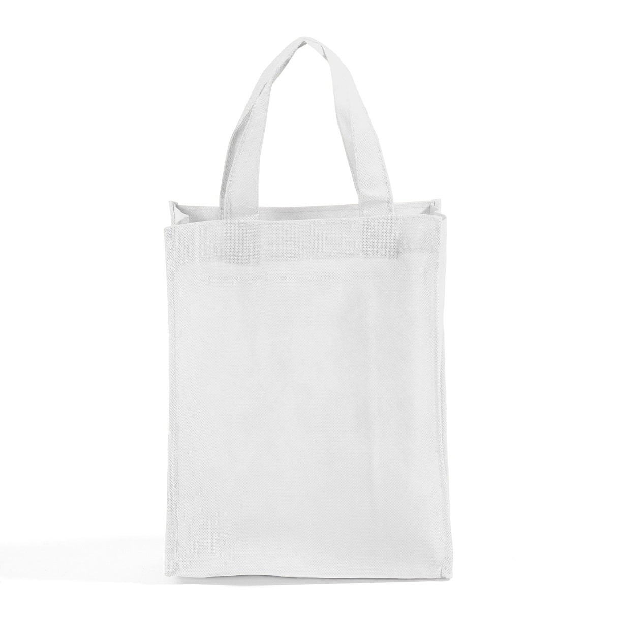 white non woven book tote