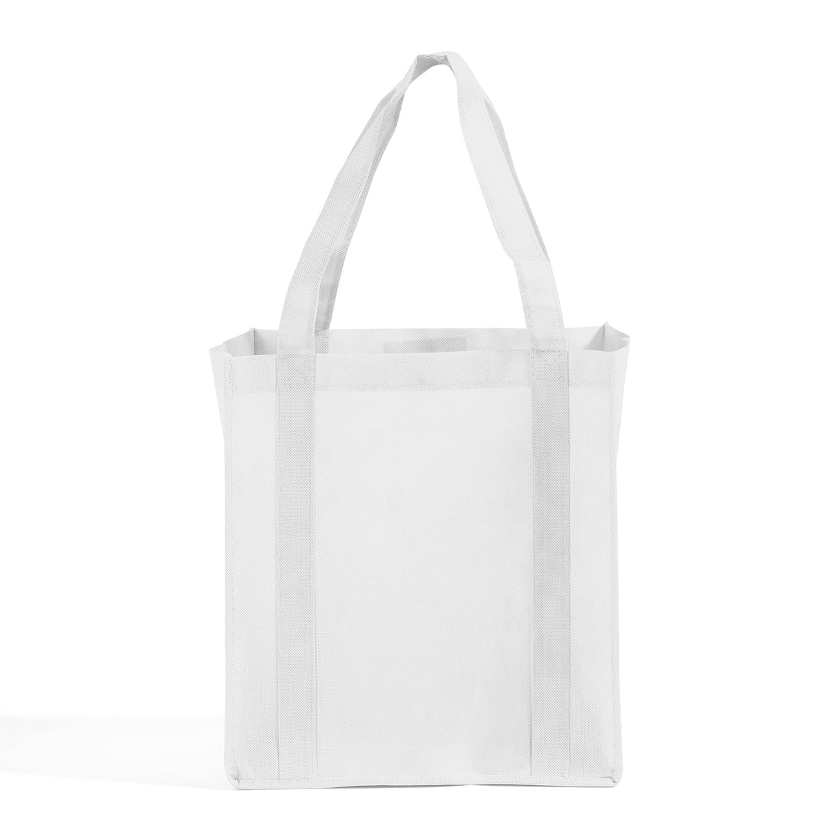 white non woven grocery tote