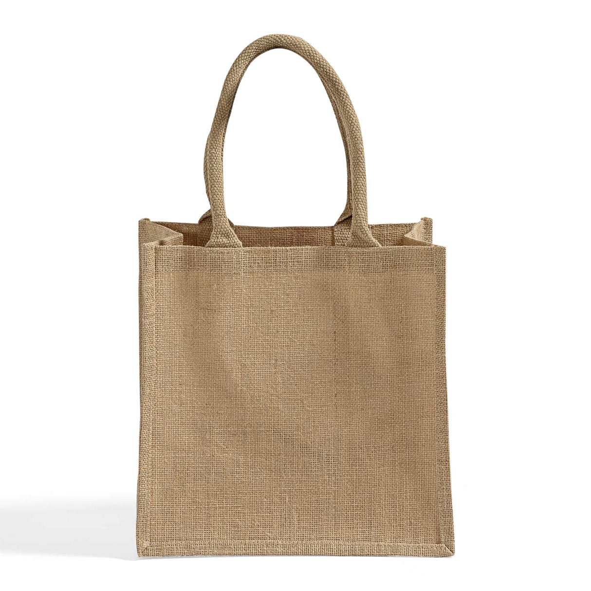 wholesale jute tote bag with gusset