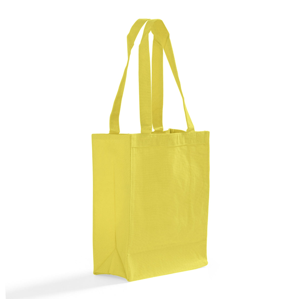 Yellow Canvas Multi Purpose Tote Bag