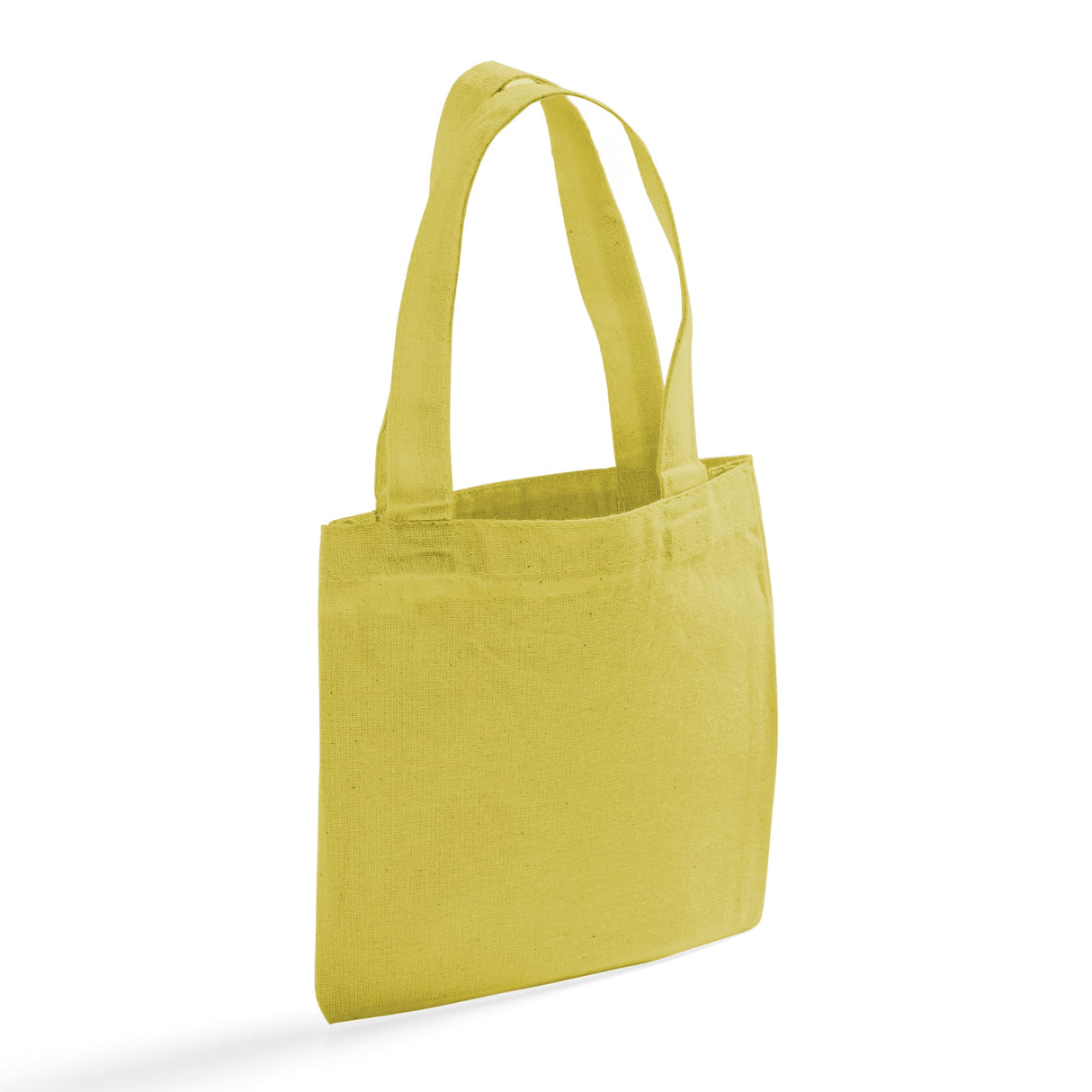 yellow mini cotton tote