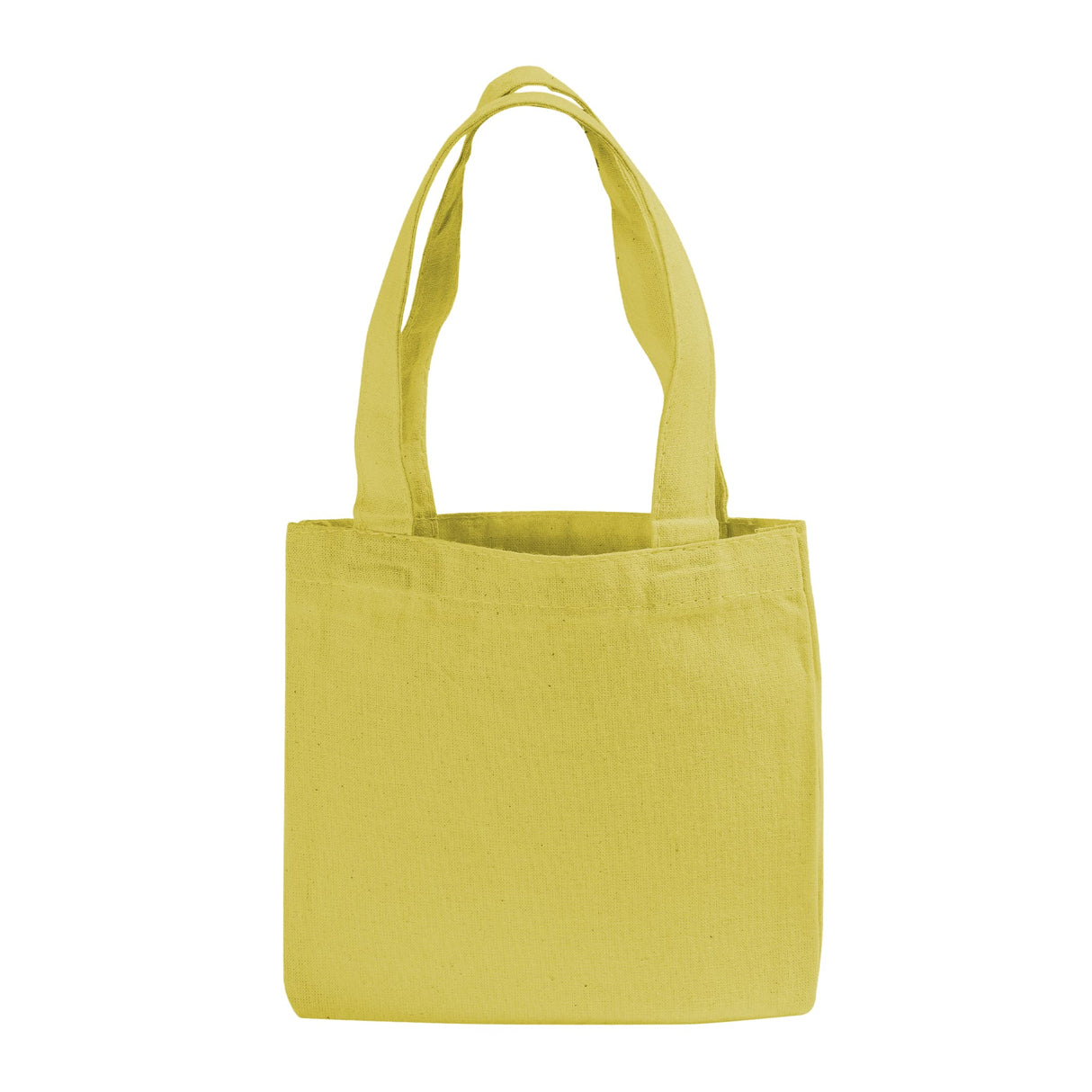 yellow mini cotton totebag