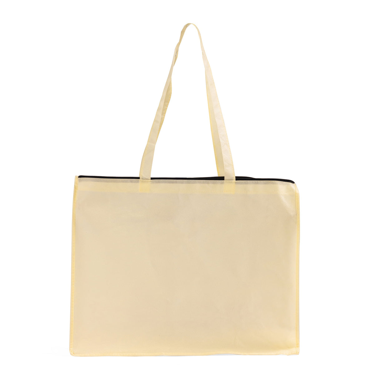 Zippered Non Woven Large Tote Bag