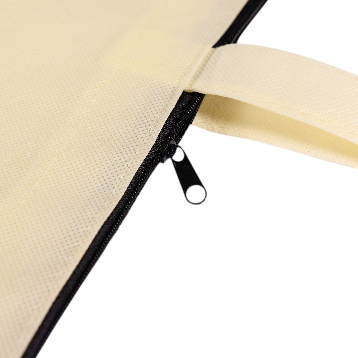 Zippered Reusable Grocery Tote Bag