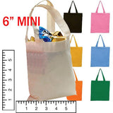 MINI Tote Bag size chart