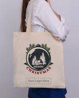 Christmas Snow Globe Tote Bag - Christmas Bags