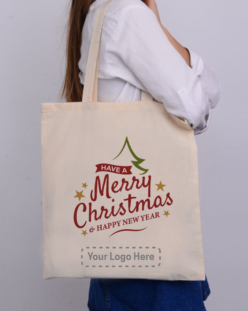 Merry Christmas Happy New Year Tote Bag - Christmas Bags