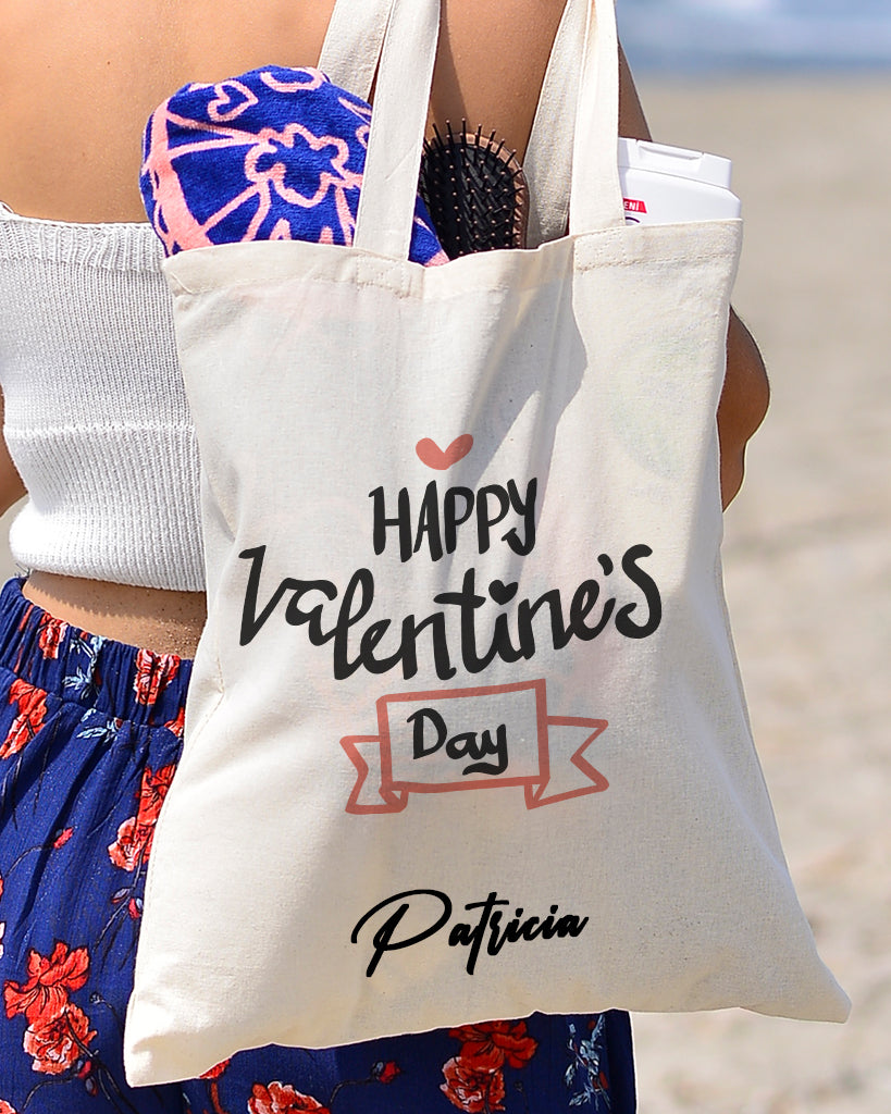 Happy Valentine's Day - Valentine's Tote Bag