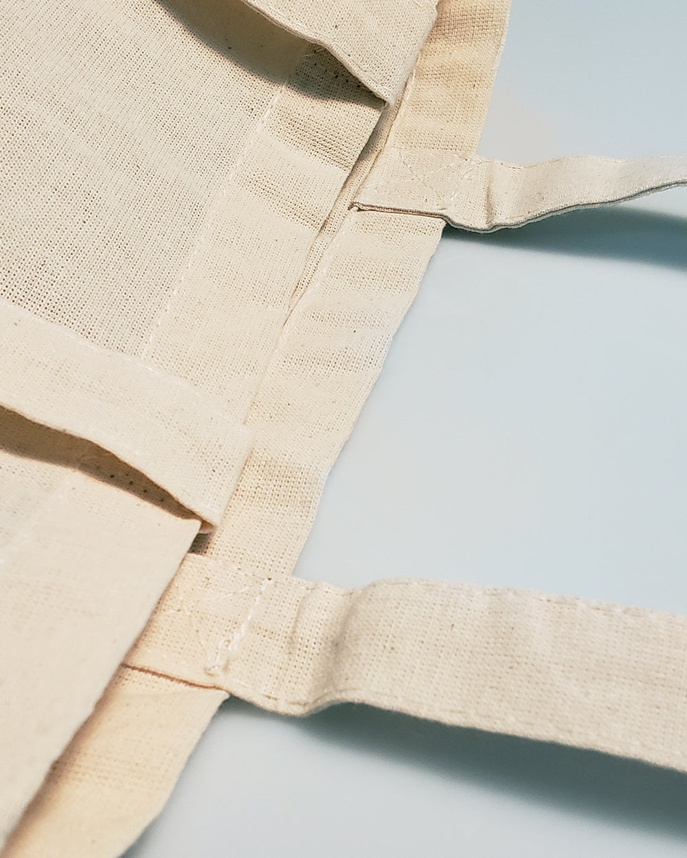 Handle Point Reinforced Small Size Cotton Tote Bags