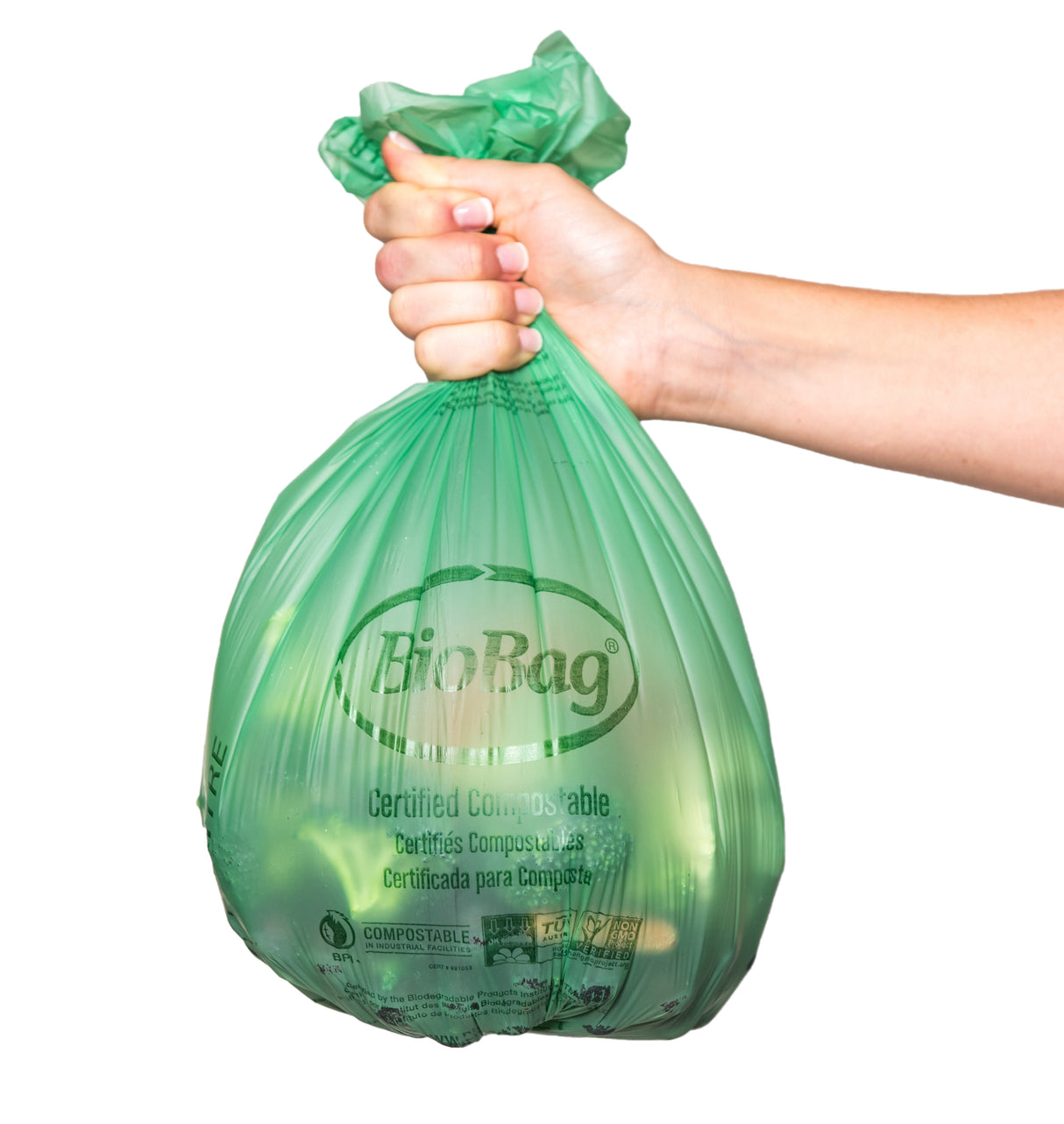 11 in Side-Gusset Compostable Produce Bag 2000 ct