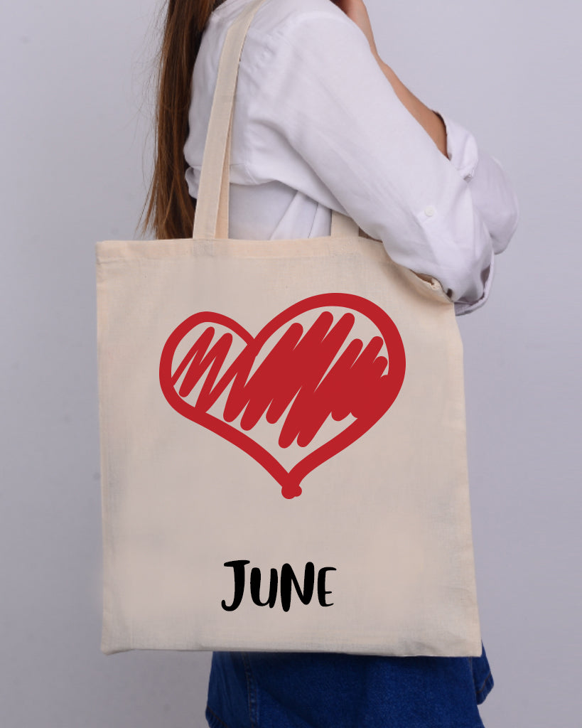 Love Drawing - Valentine's Tote Bag