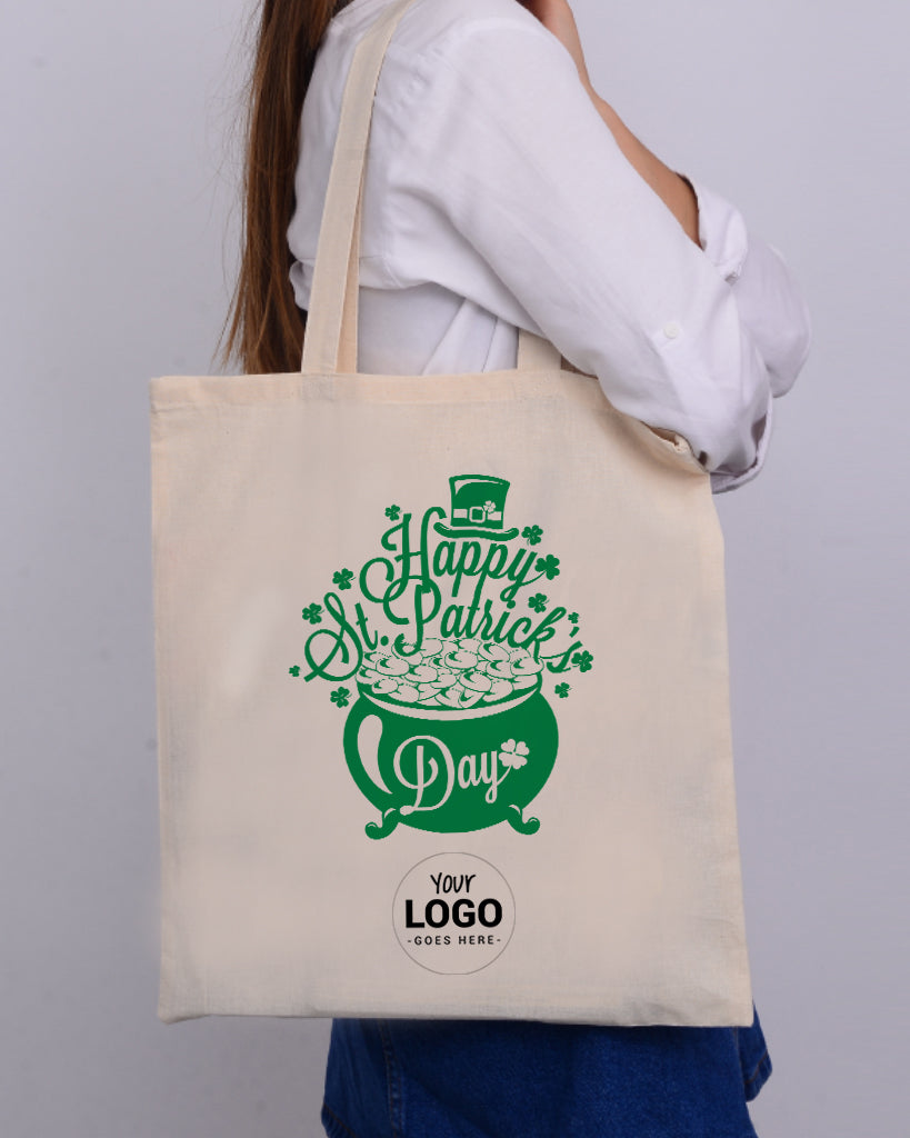 Hat and Boiler Happy St Patrick's Day - St Patrick's Tote Bag