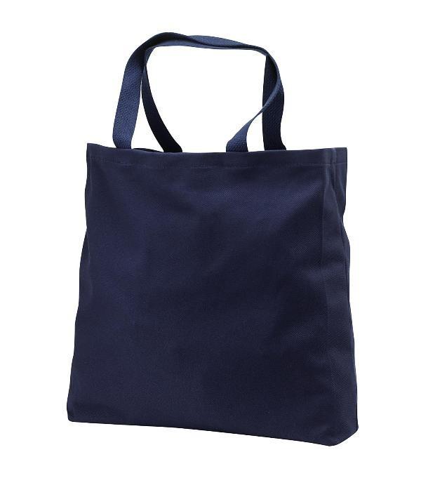 Navy color Cheap Heavy Cotton Denim Convention Tote Bags