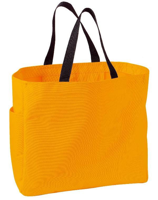 Polyester Gold Tote Bags Wholesale
