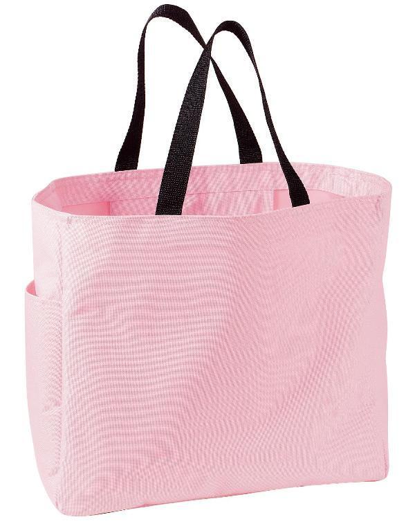Polyester Pink Tote Bags Wholesale