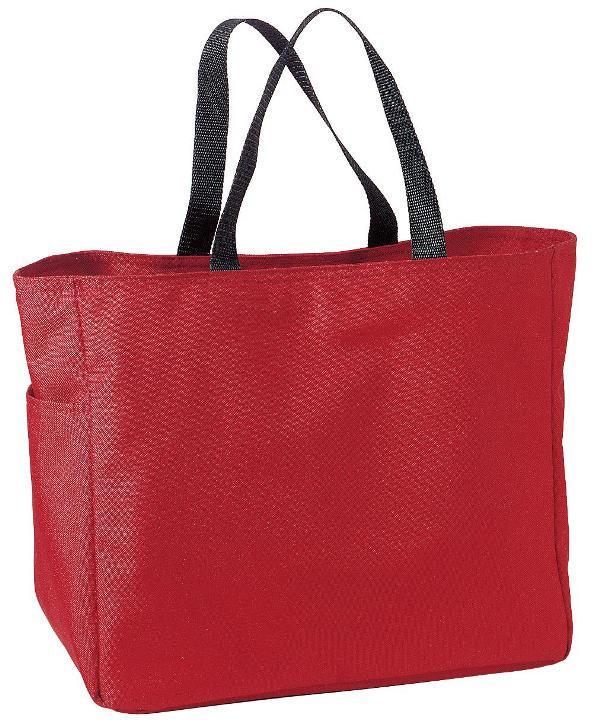 Polyester Red Tote Bags Wholesale