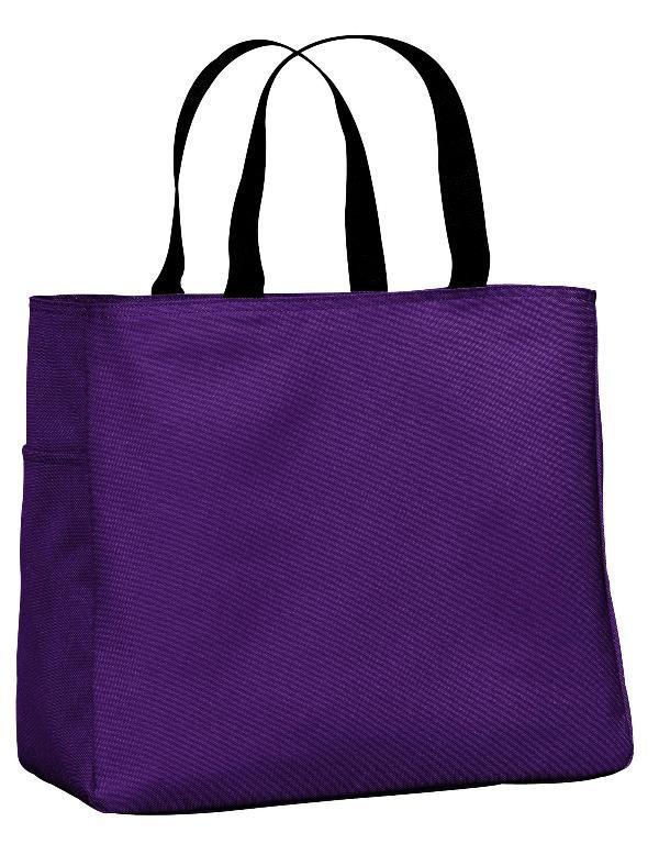Polyester Purple Tote Bags Wholesale