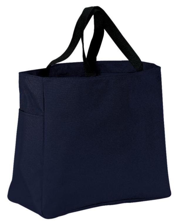 Polyester Navy Tote Bags Cheap