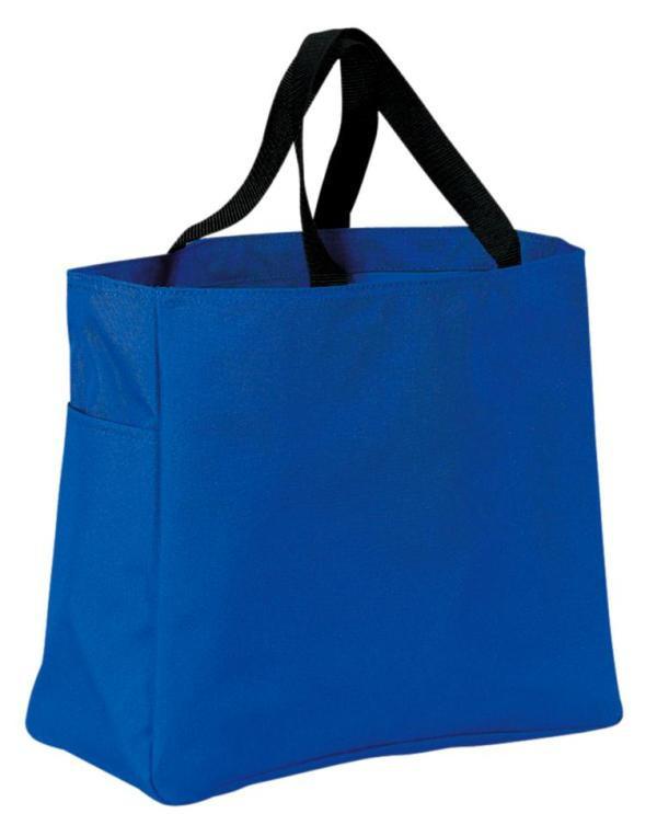 Polyester Royal Tote Bags Strong