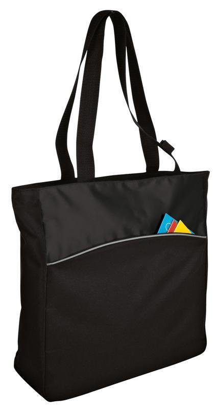 Improved Two-Tone Colorblock Tote Bag