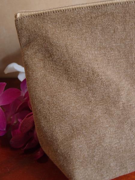 cotton travel bags makeup pouches