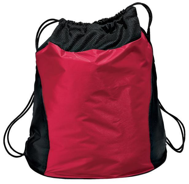 Two-Tone Cinch Pack / Drawstring Backpack. BPK212