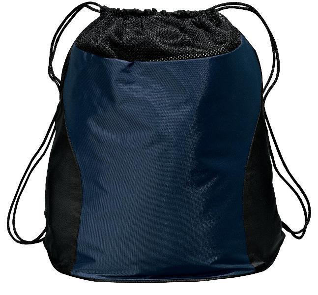 Two-Tone Cinch Pack / Drawstring Backpack. BPK212