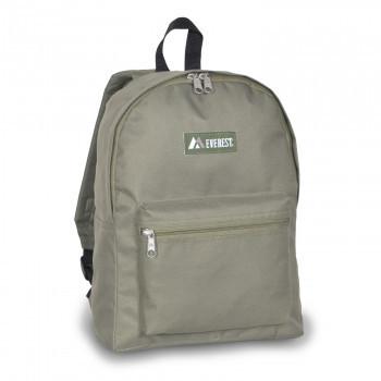 Wholesale Olive Basic Backpack Cheap