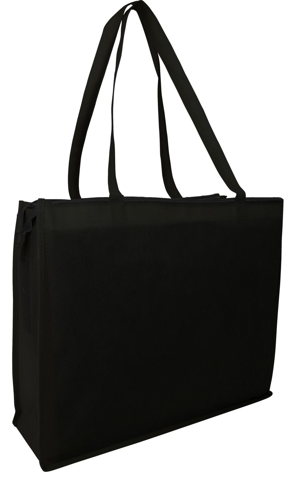 Large Promotional shopping Tote Bags black