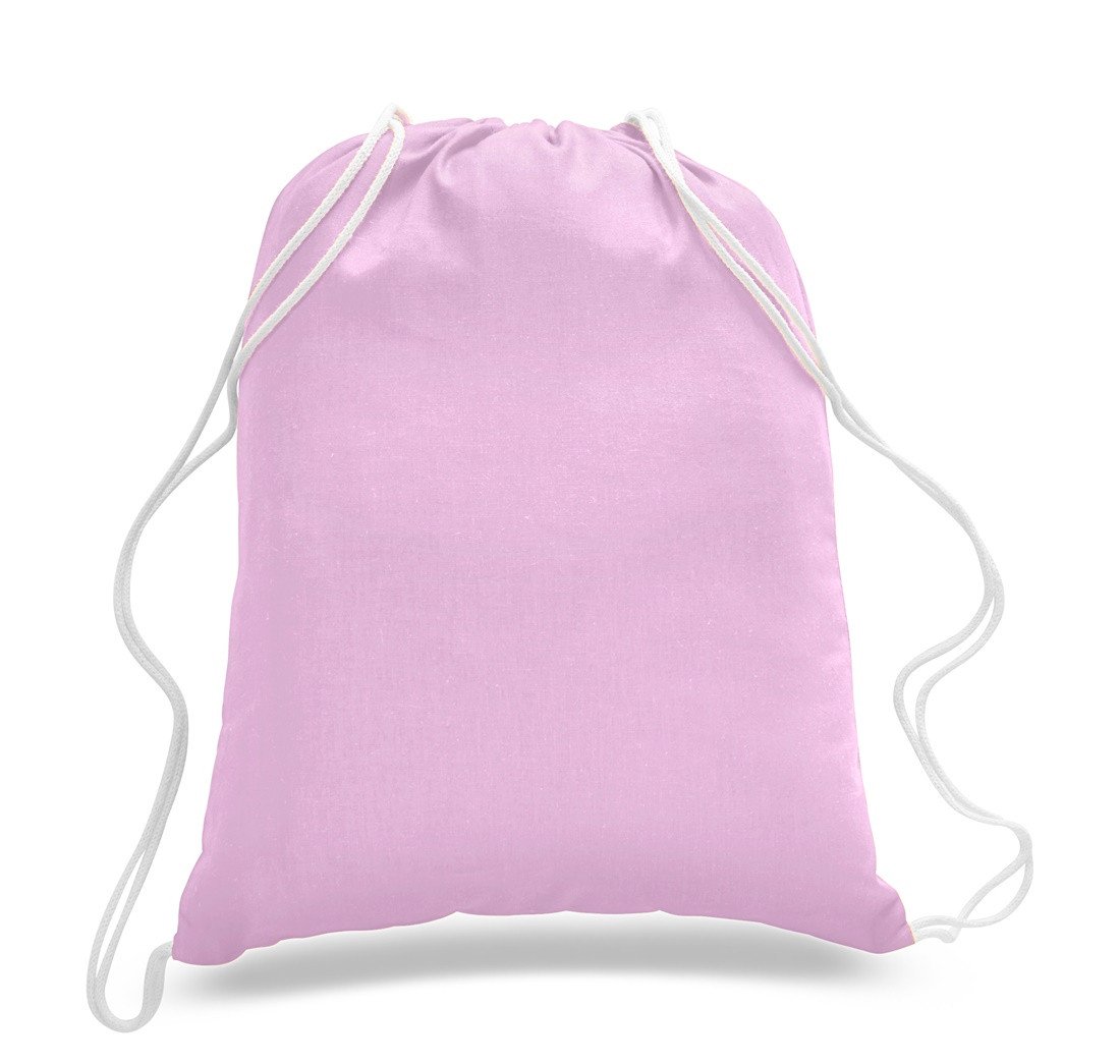 Light Pink Drawstring Bags affordable