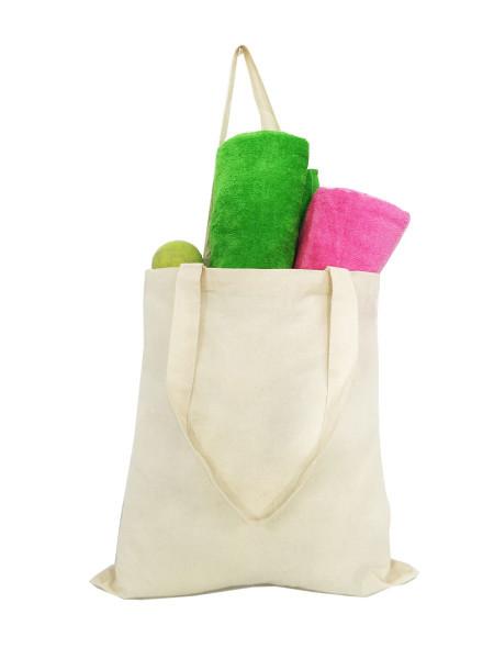 Affordable Natural 100% Cotton Tote Bag Promotional Priced TL100