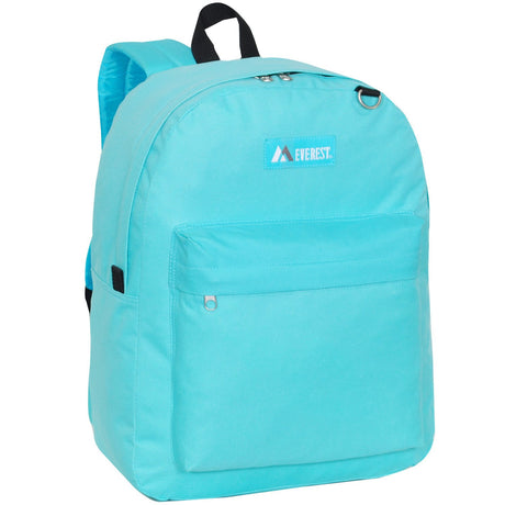 Durable Aqua Blue Classic Backpack Cheap