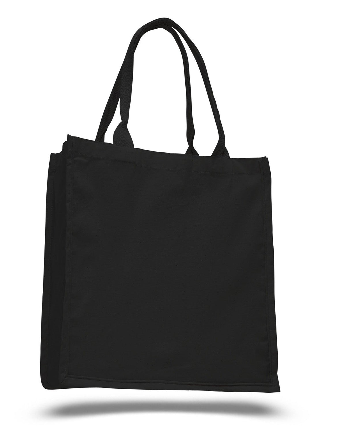 Strong Cotton Shopper Tote Bags Black