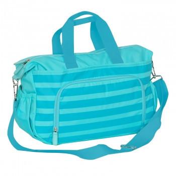 Wholesale Aqua Diaper Bag W/ Changing Station Cheap