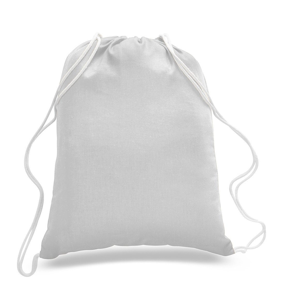 Affordable White Cotton Drawstring Bags