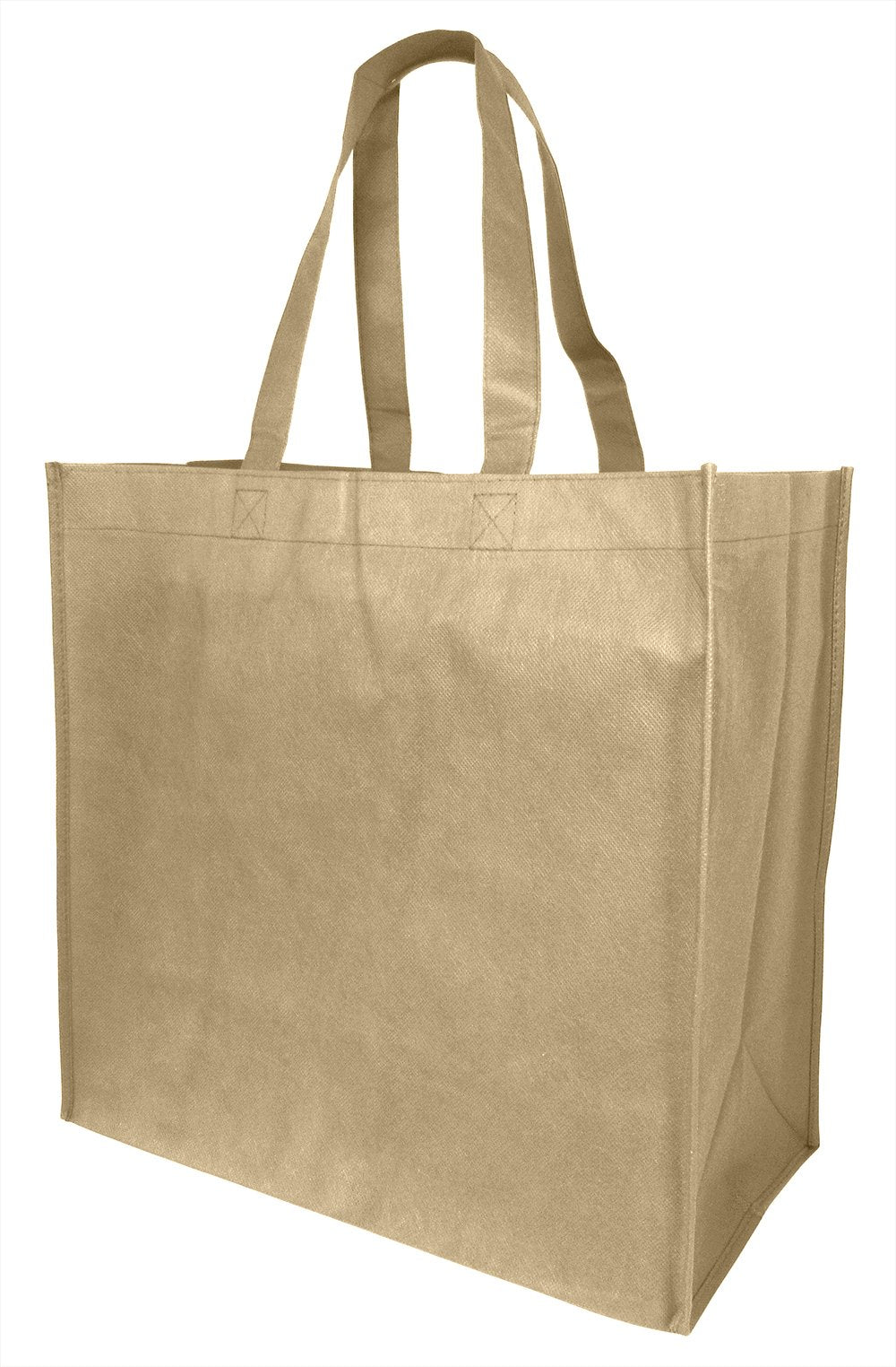 Large Polypropylene Grocery Tote Bag W/Gusset - GN38
