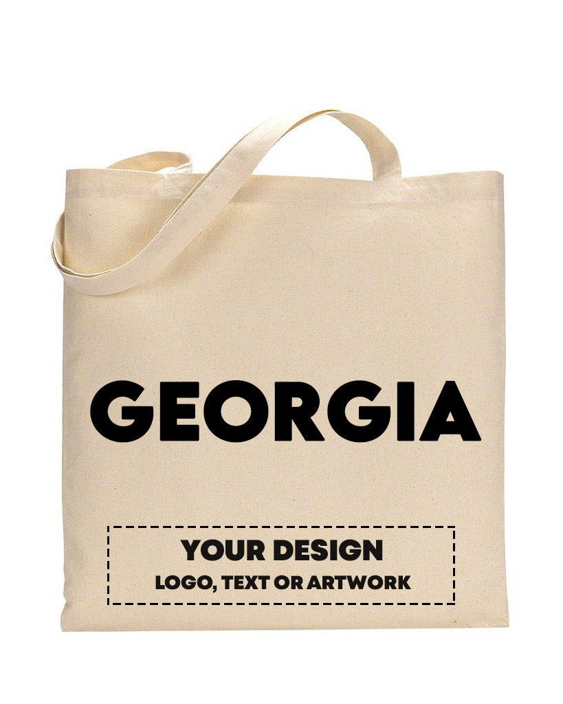 Georgia Tote Bag - State Tote Bags