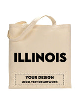 Illinois Tote Bag - State Tote Bags