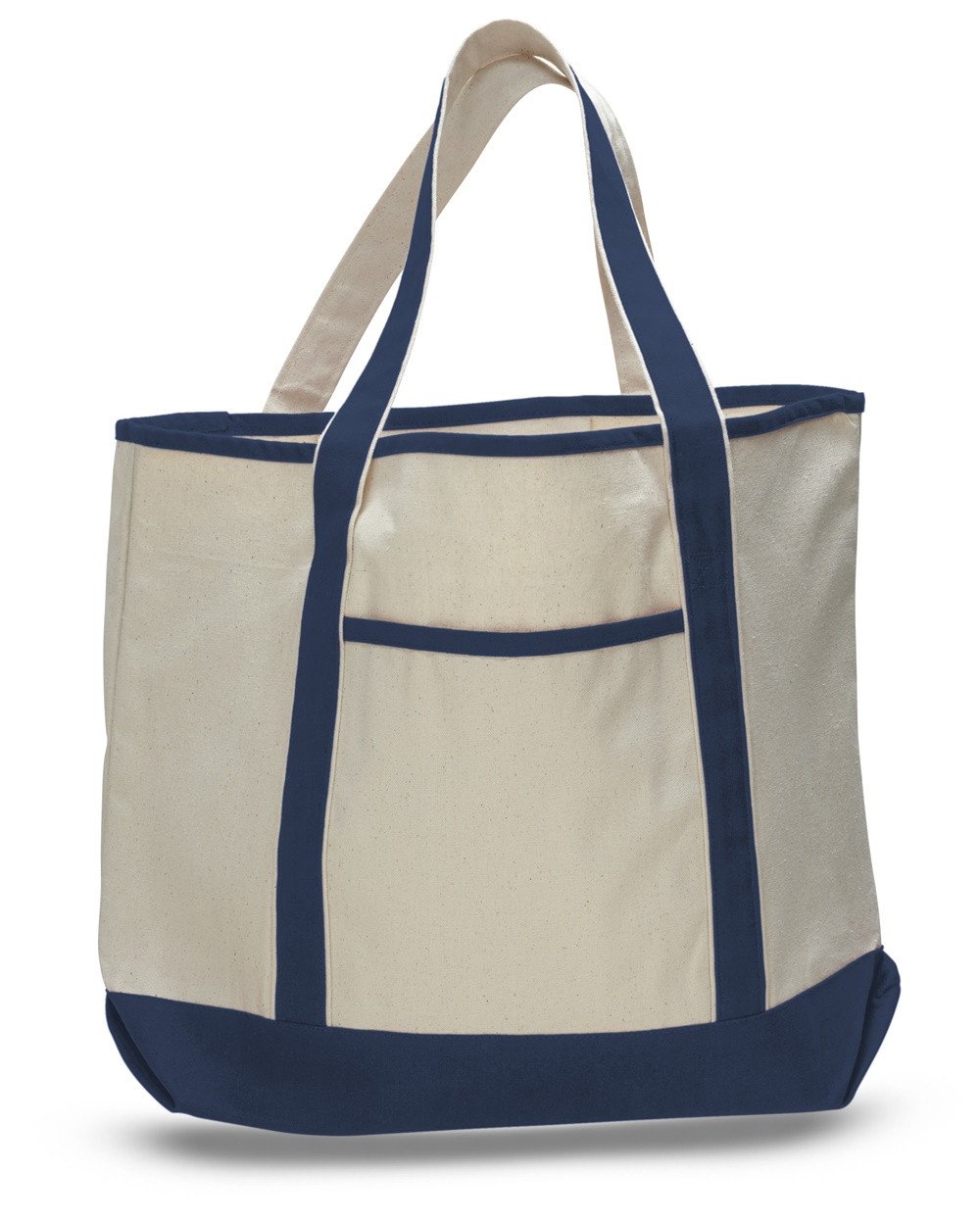 Cheap Navy Canvas Tote Bag