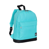 School Aqua Blue Junior Backpack Wholesale