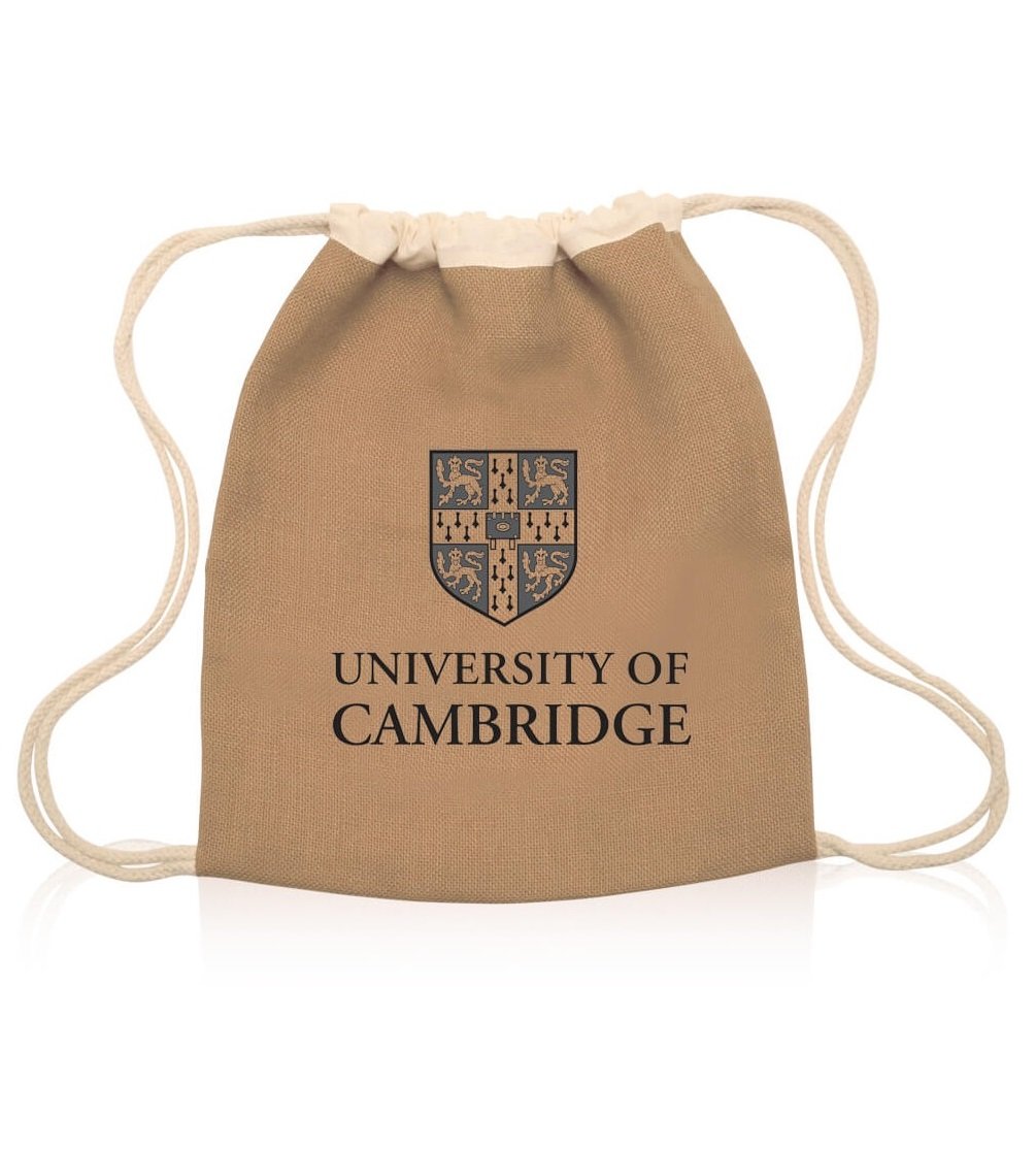 Jute Drawstring Bags / Natural Burlap Drawstring Backpacks